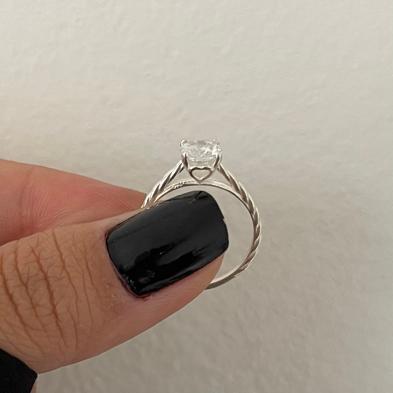Anel solitário