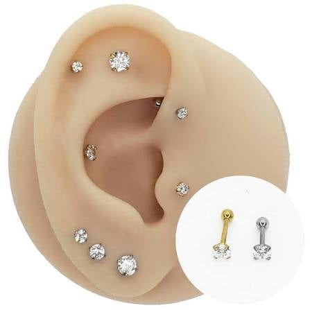 Piercing ponto de luz (PVD GOLD)