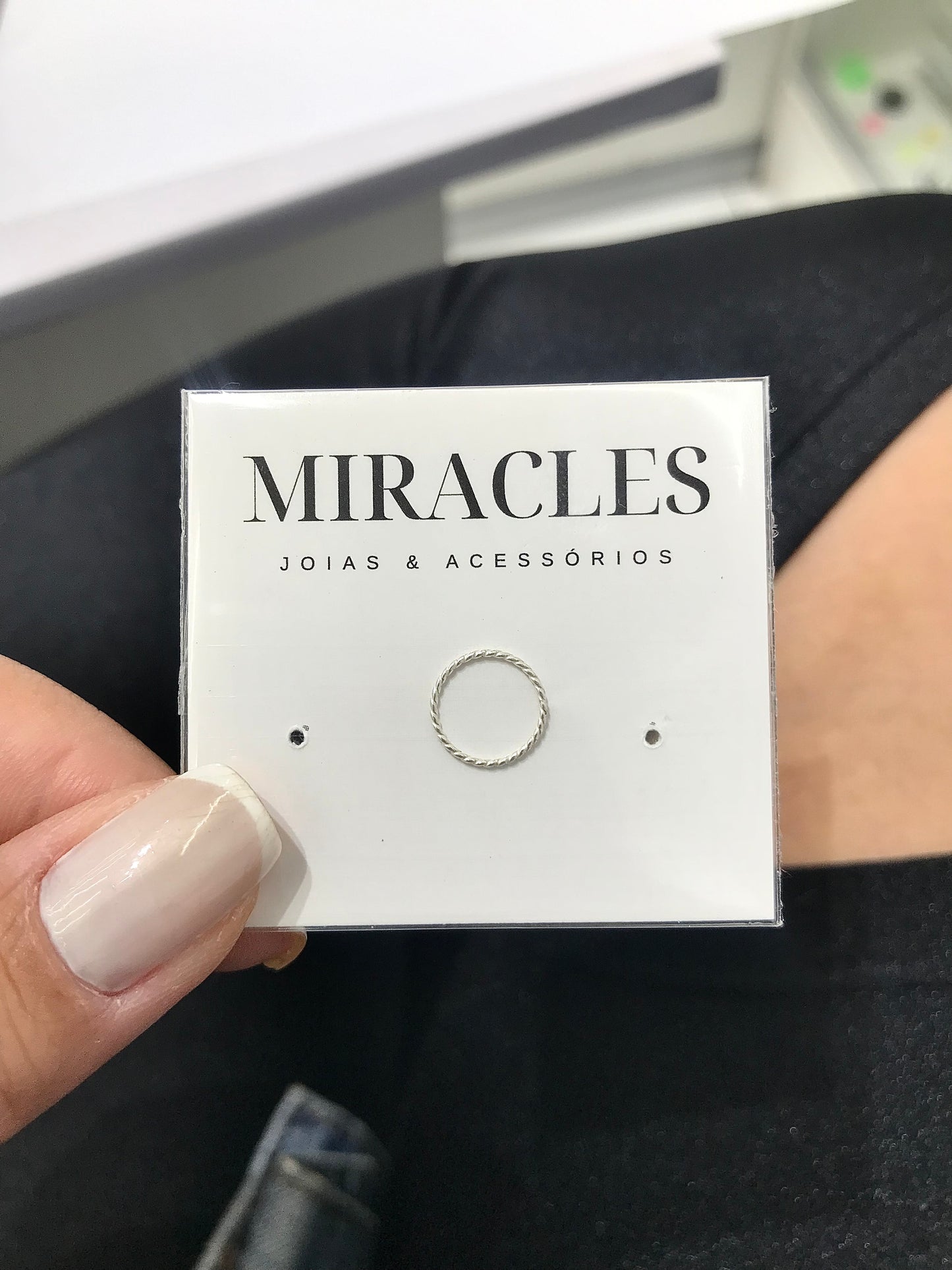 Piercing Argola Nariz torcida (Prata 925)