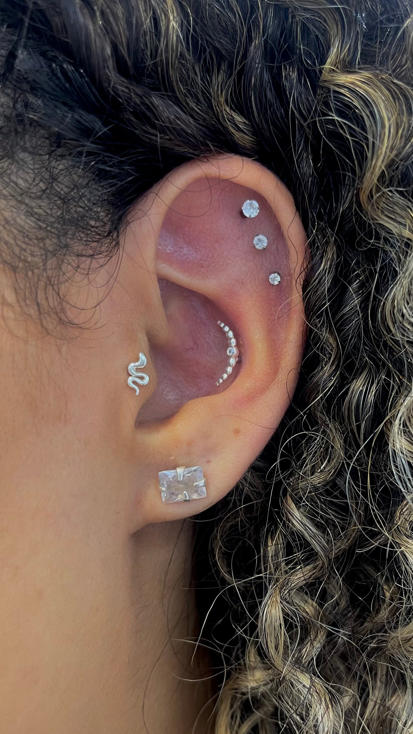 Piercing cobra (Prata 925)