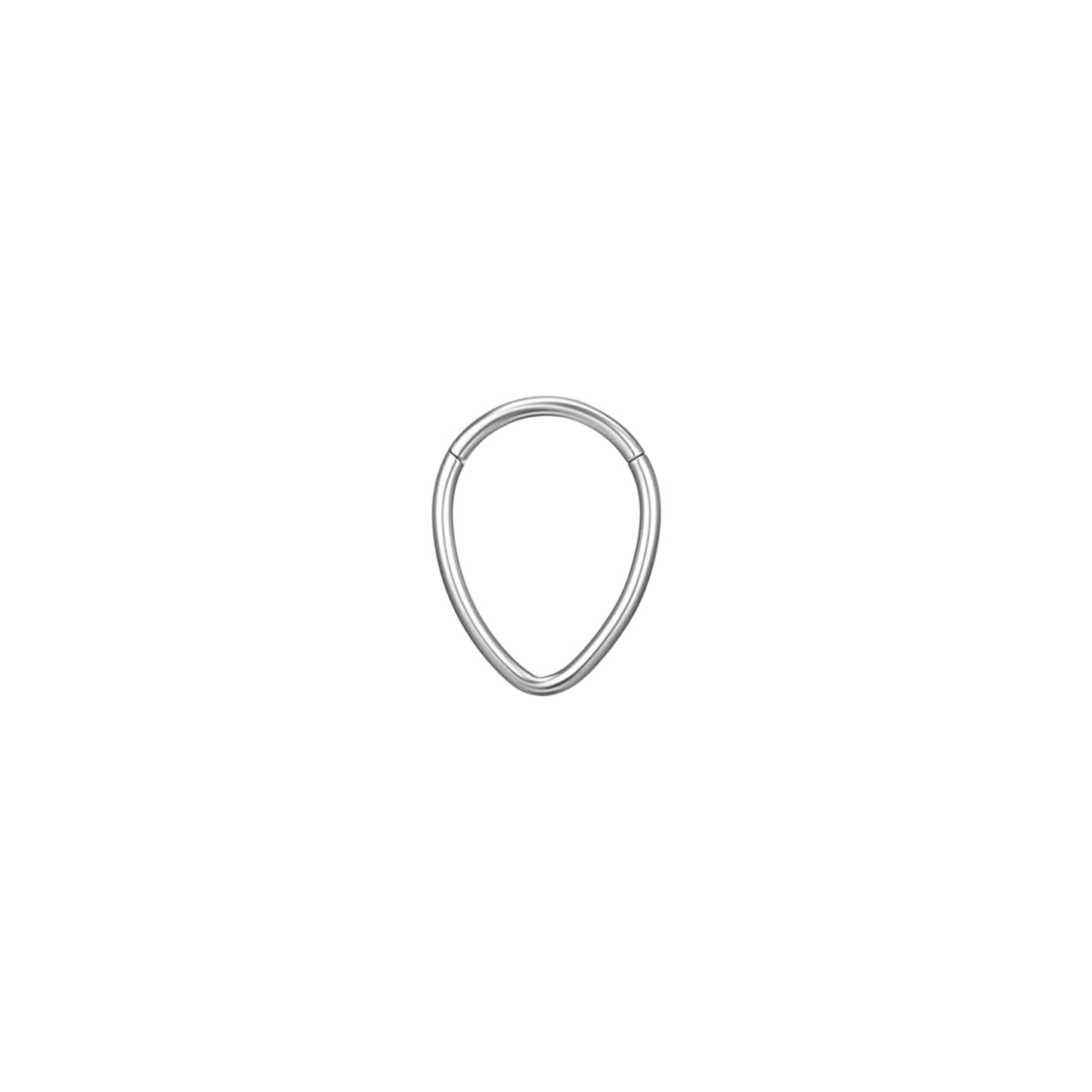 Piercing gota lisa septo (Aço inoxidável)