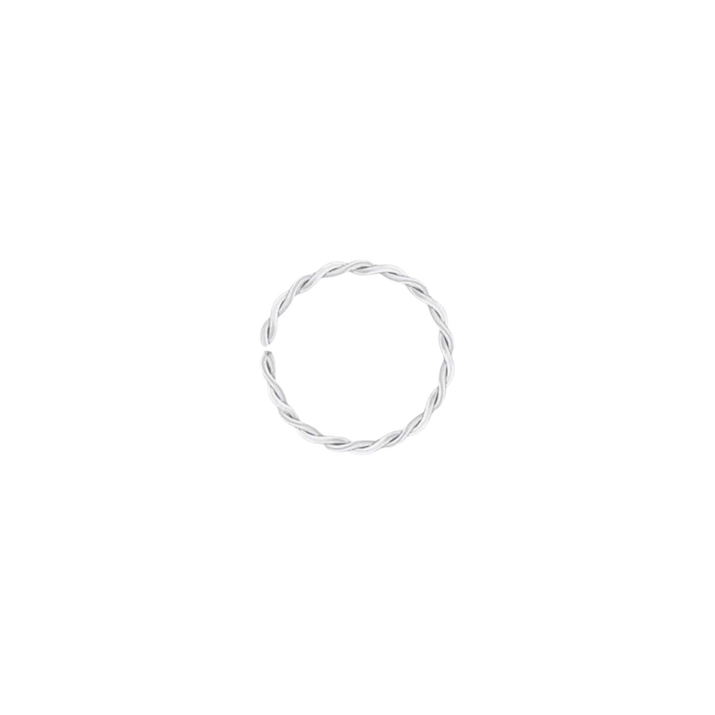 Piercing Argola Nariz torcida (Prata 925)