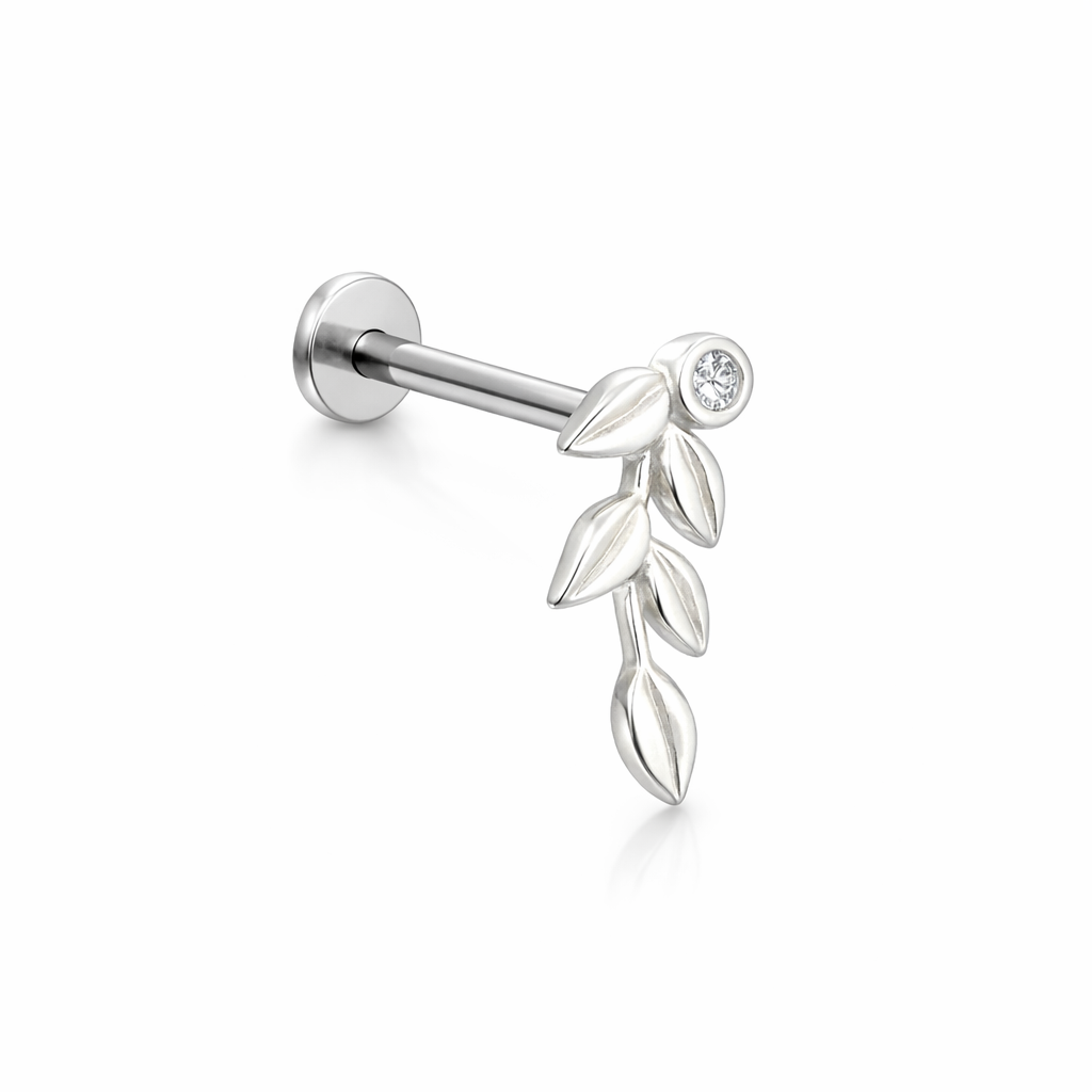 Piercing Conch/Helix Raminho em (Prata 925)