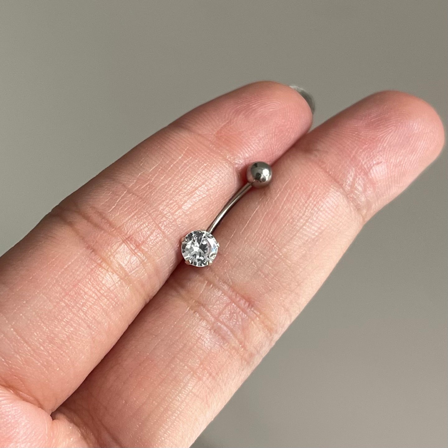 Piercing Umbigo (Aço inoxidável)