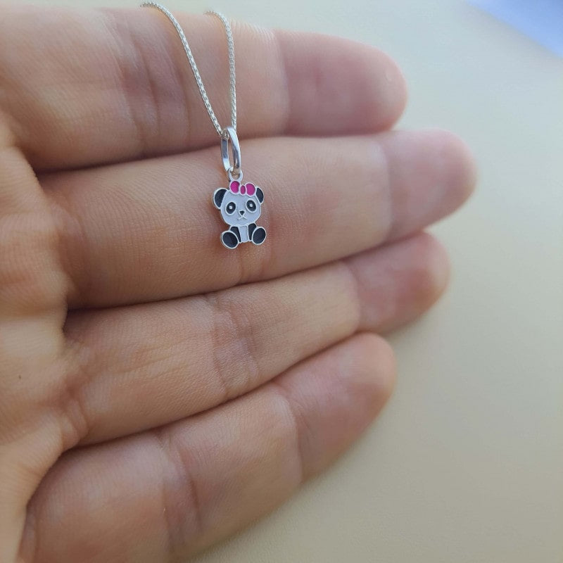 Pingente Panda esmaltado