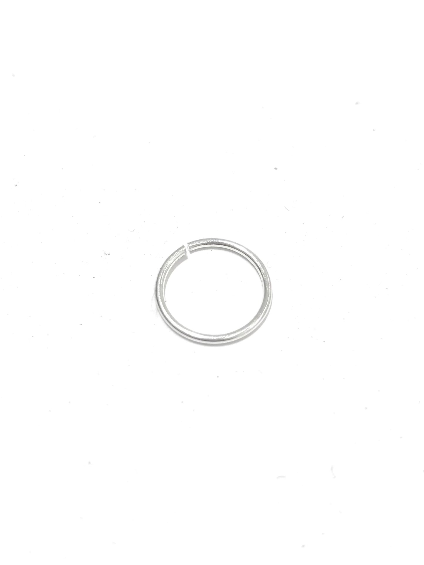 Piercing argola lisa torção (Prata 925)