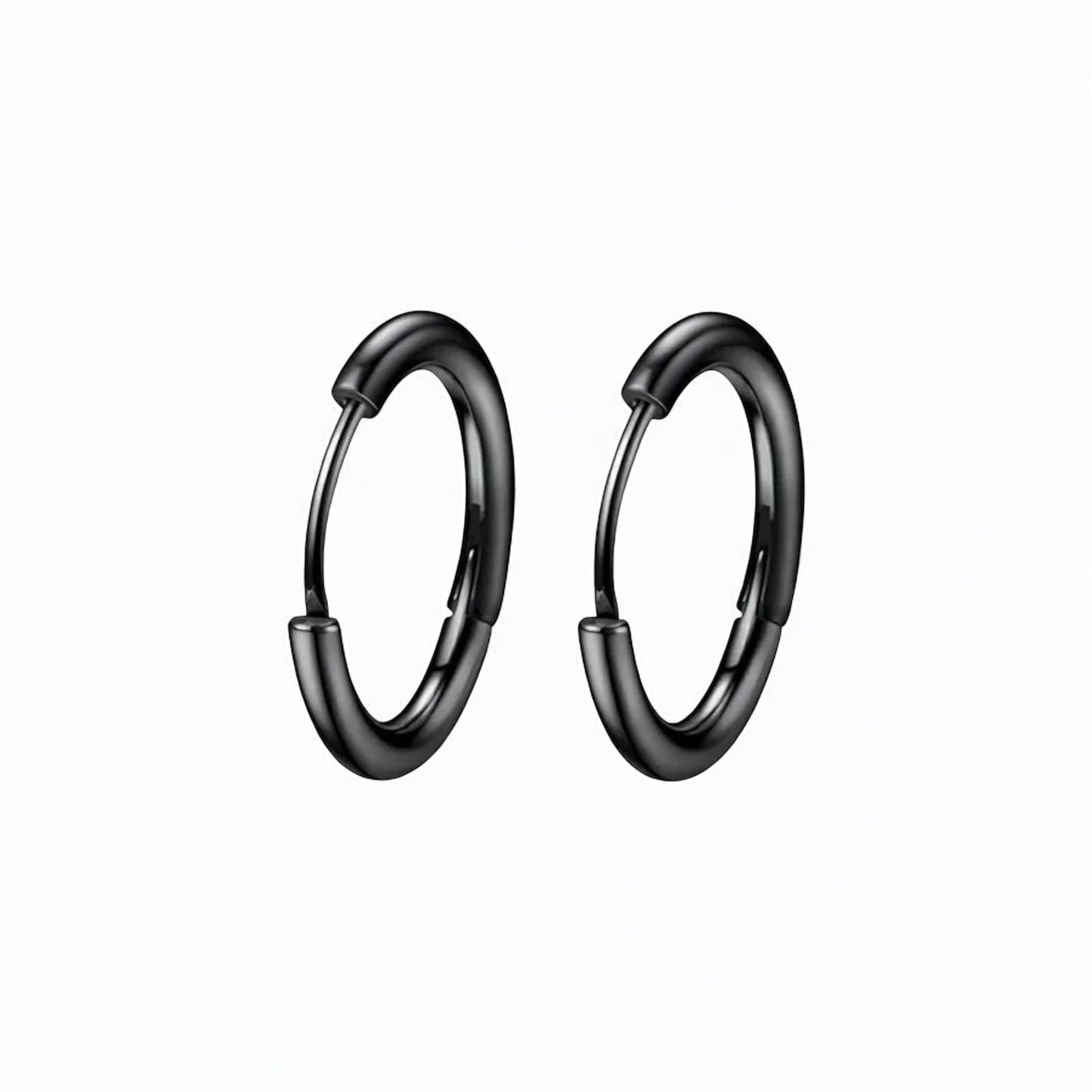 Brinco argola Black (Aço inoxidável)