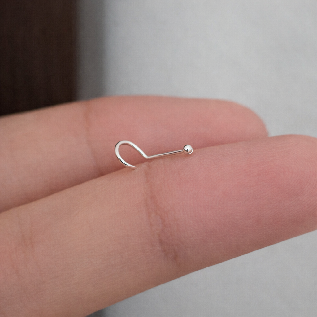 Piercing Nariz Bolinha mini (Prata 925)