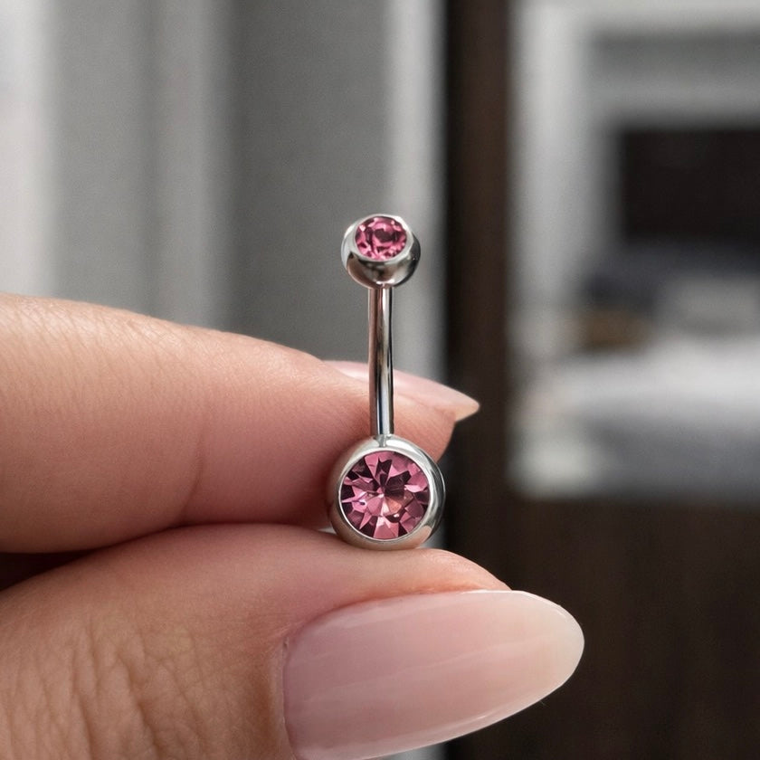 Piercing umbigo (Aço inoxidável)