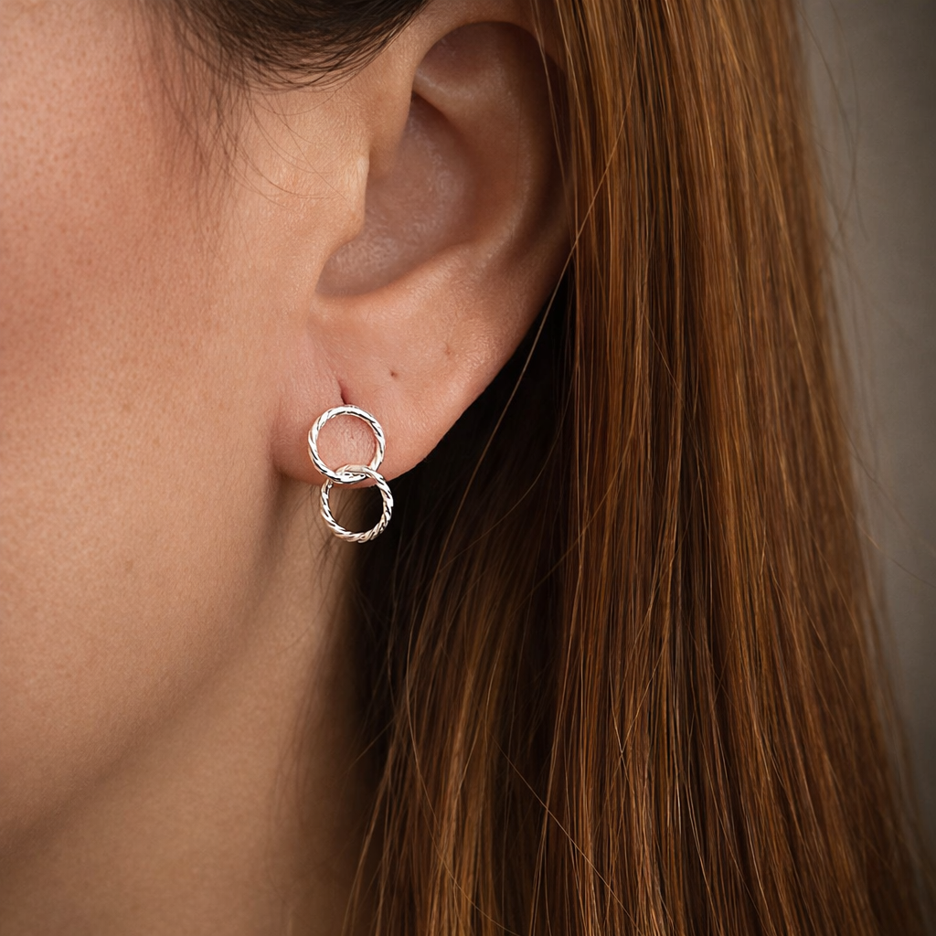 Brinco círculos entrelaçados