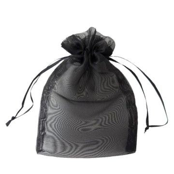 Saco Organza Preto – Embalagem Extra