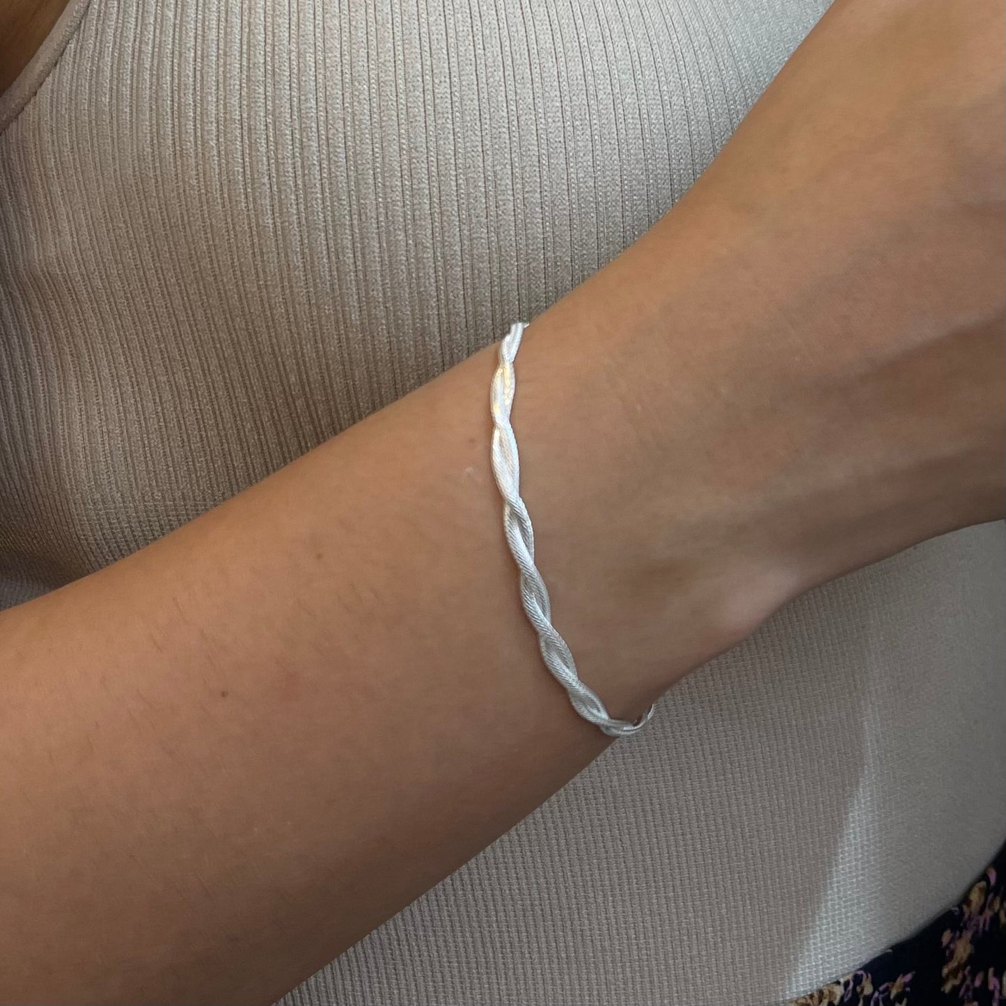 Pulseira trançada