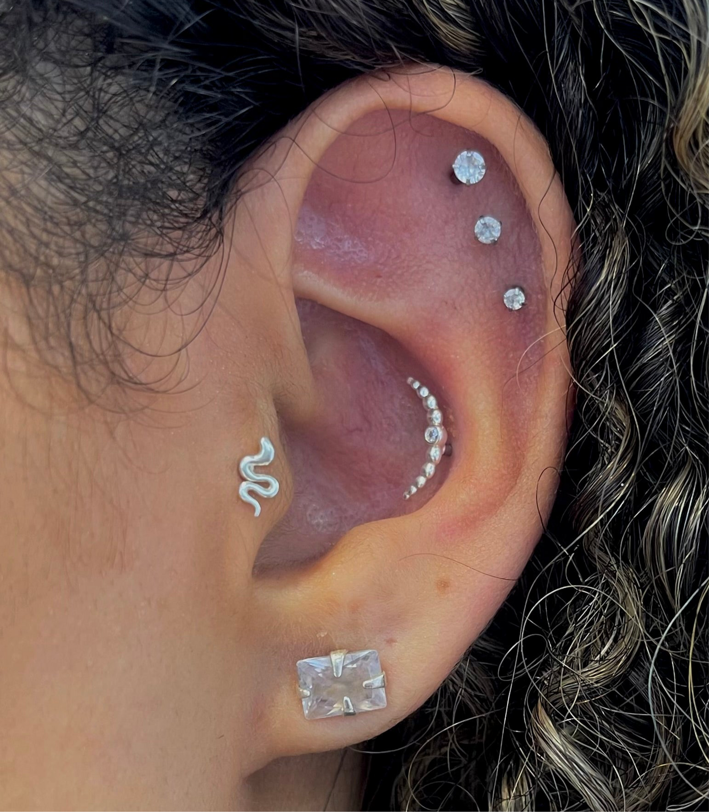 Piercing cluster (Prata 925)