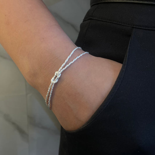 Pulseira trançada