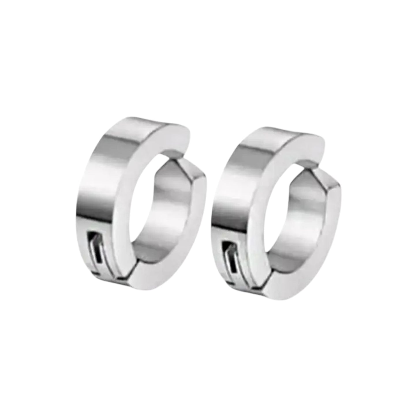 Brinco argola pressão (Aço inoxidável)