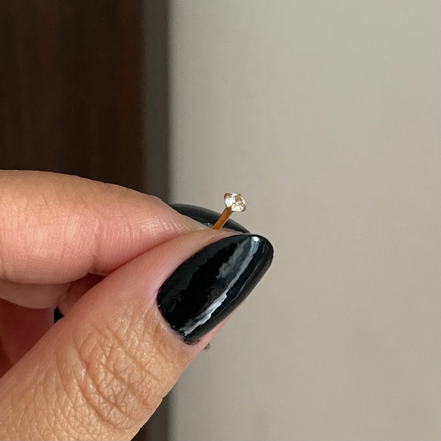 Piercing ponto de luz (PVD GOLD)