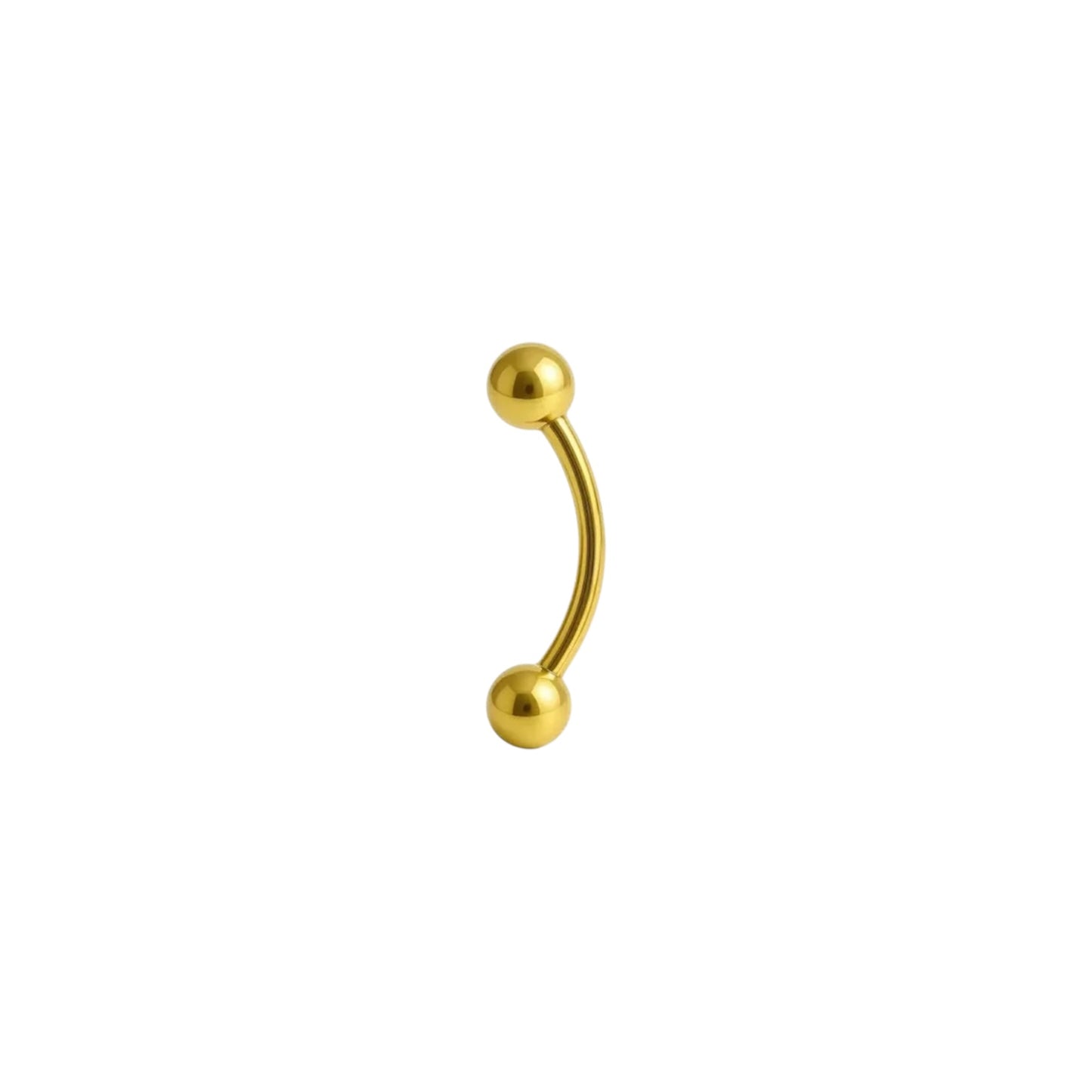 Piercing Banana tradicional (PVD GOLD)