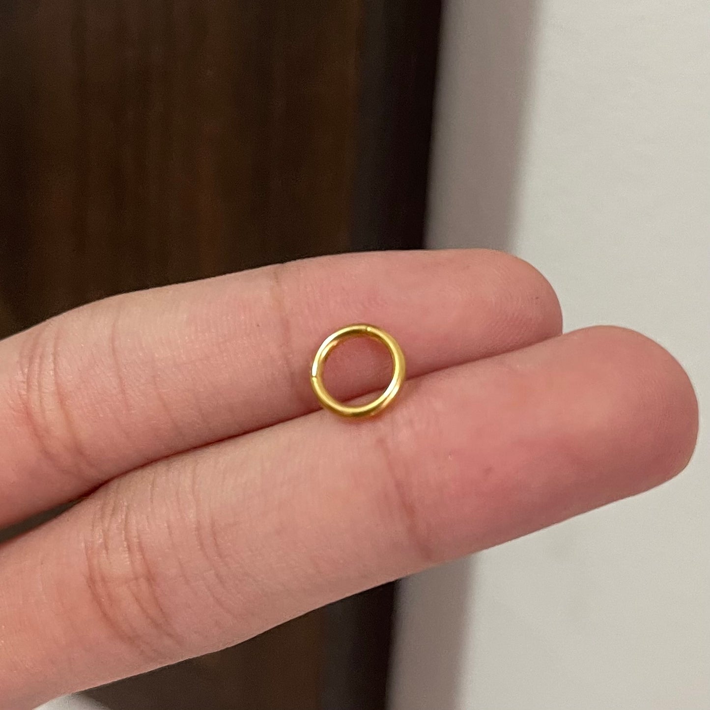 Piercing argola segmentada (PVD GOLD)