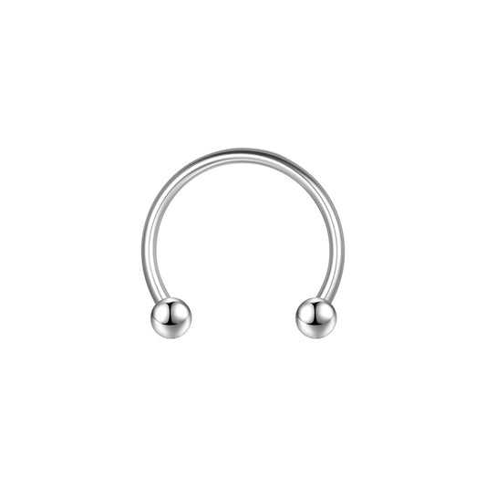 Piercing Ferradura Tradicional (Aço Inoxidável)
