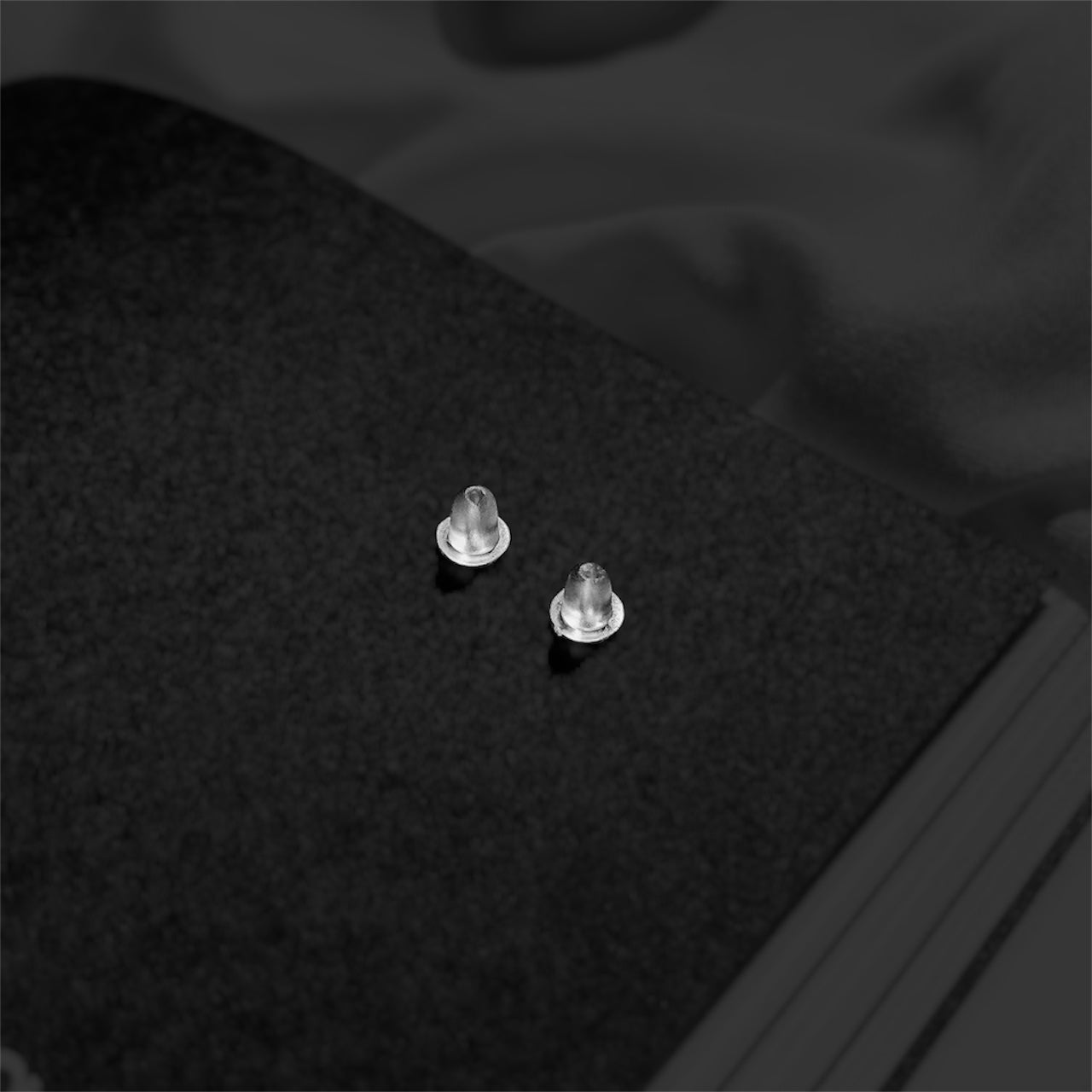 Tarraxa de silicone para Brinco (Par)