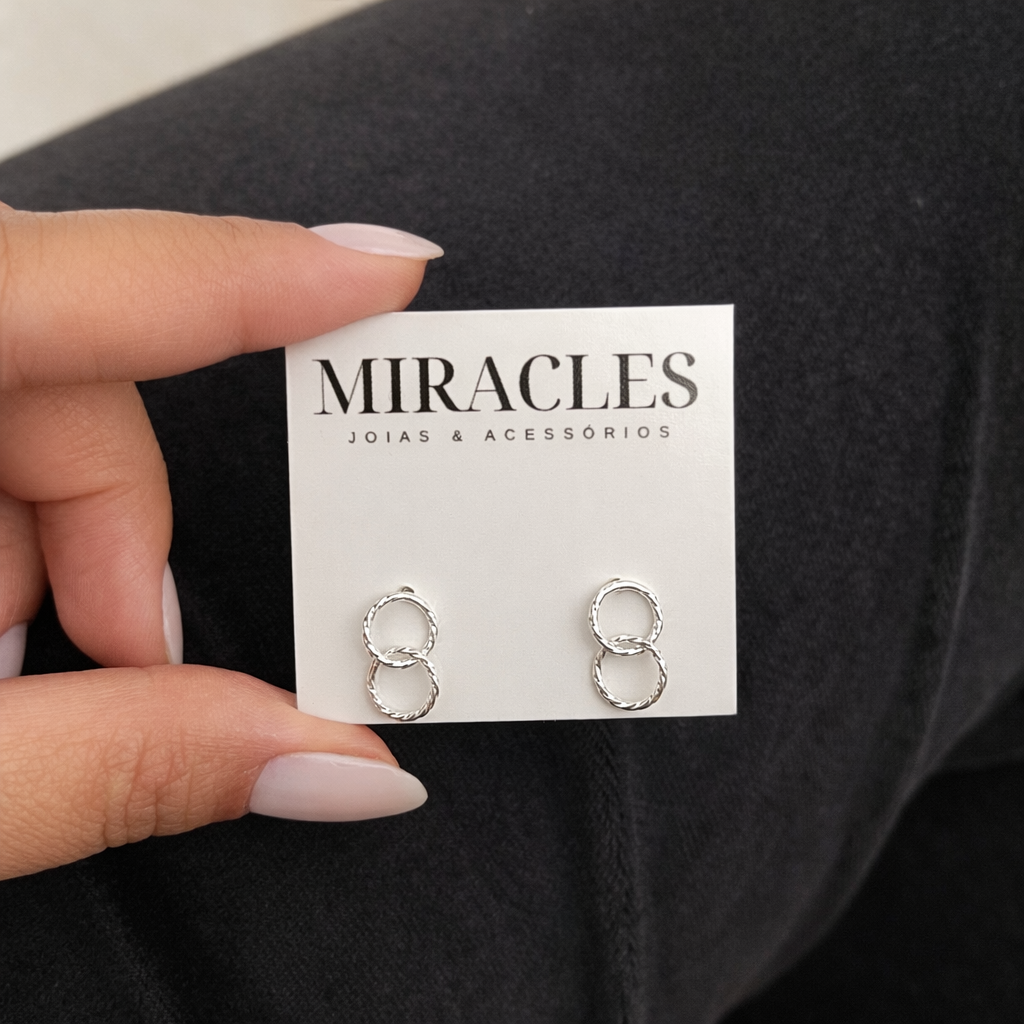 Brinco círculos entrelaçados