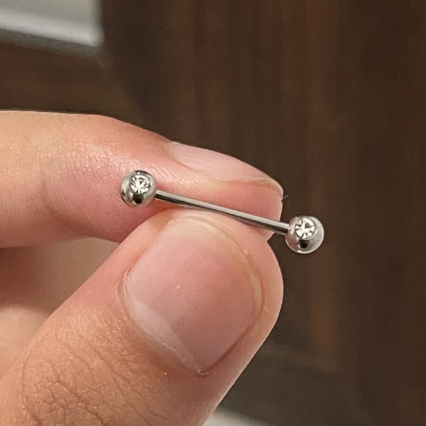 Piercing de Mamilo Tradicional (Aço Inoxidável)