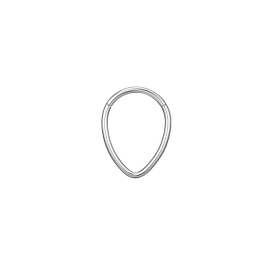 Piercing gota lisa septo (Aço inoxidável)